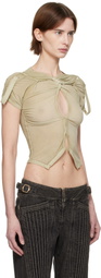 KNWLS Taupe Twist T-shirt