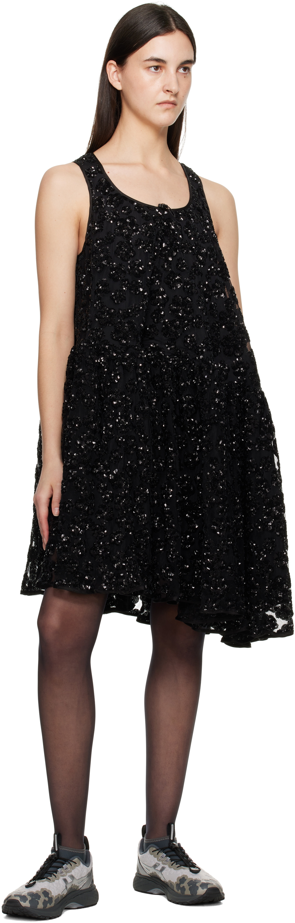 Cecilie Bahnsen Black Azelia Minidress