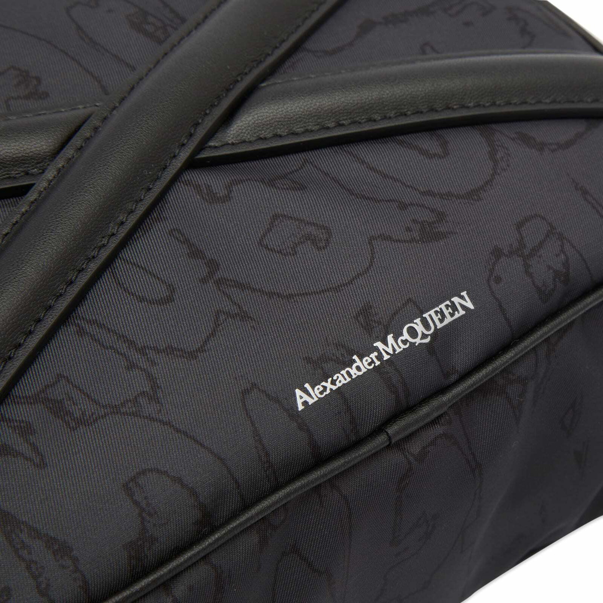 Alexander McQueen Men's Harness Camera Bag in Black