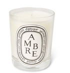 Diptyque - Ambre Scented Candle, 190g - White