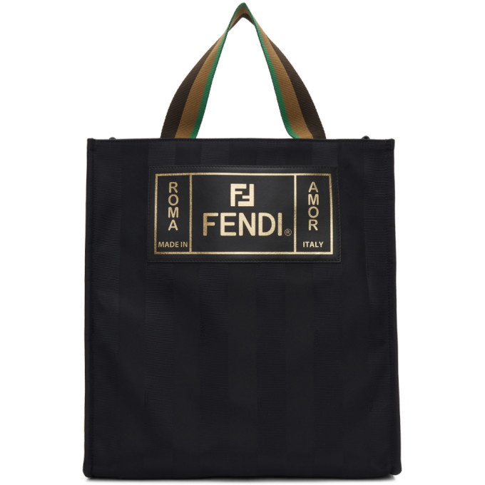 Photo: Fendi Black Small Market Tote