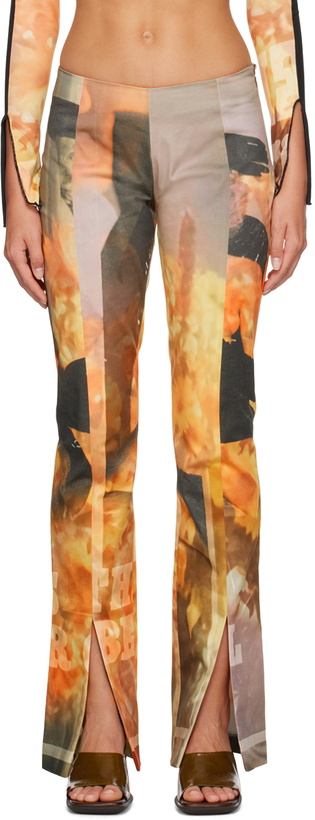 Photo: ELLISS Orange Sunflower Jeans