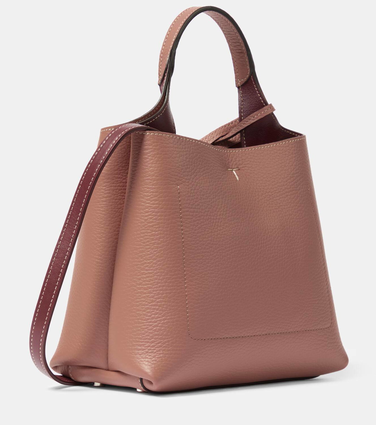 【関税＆送料込み】Tod'S 'Apa' Brown Leather Bag Tod's 'apa' Small Brown Leather Bag | italist