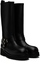 Off-White Black Off Track Boots