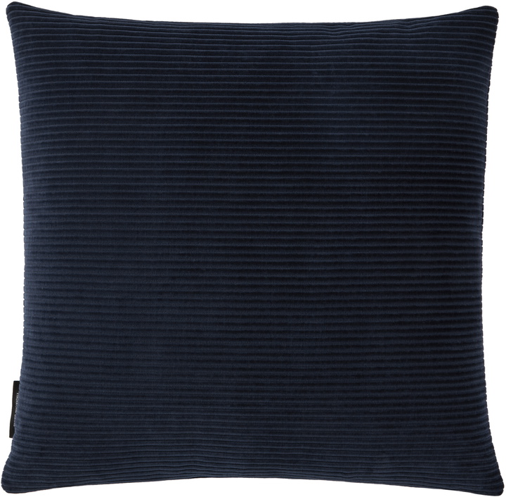 Photo: Kvadrat/Raf Simons Navy Phlox Cushion