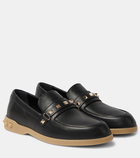 Valentino Garavani Leisure Flows leather loafers