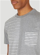 Stripe T-Shirt in Grey