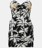 Johanna Ortiz Sombra embroidered cotton-blend minidress