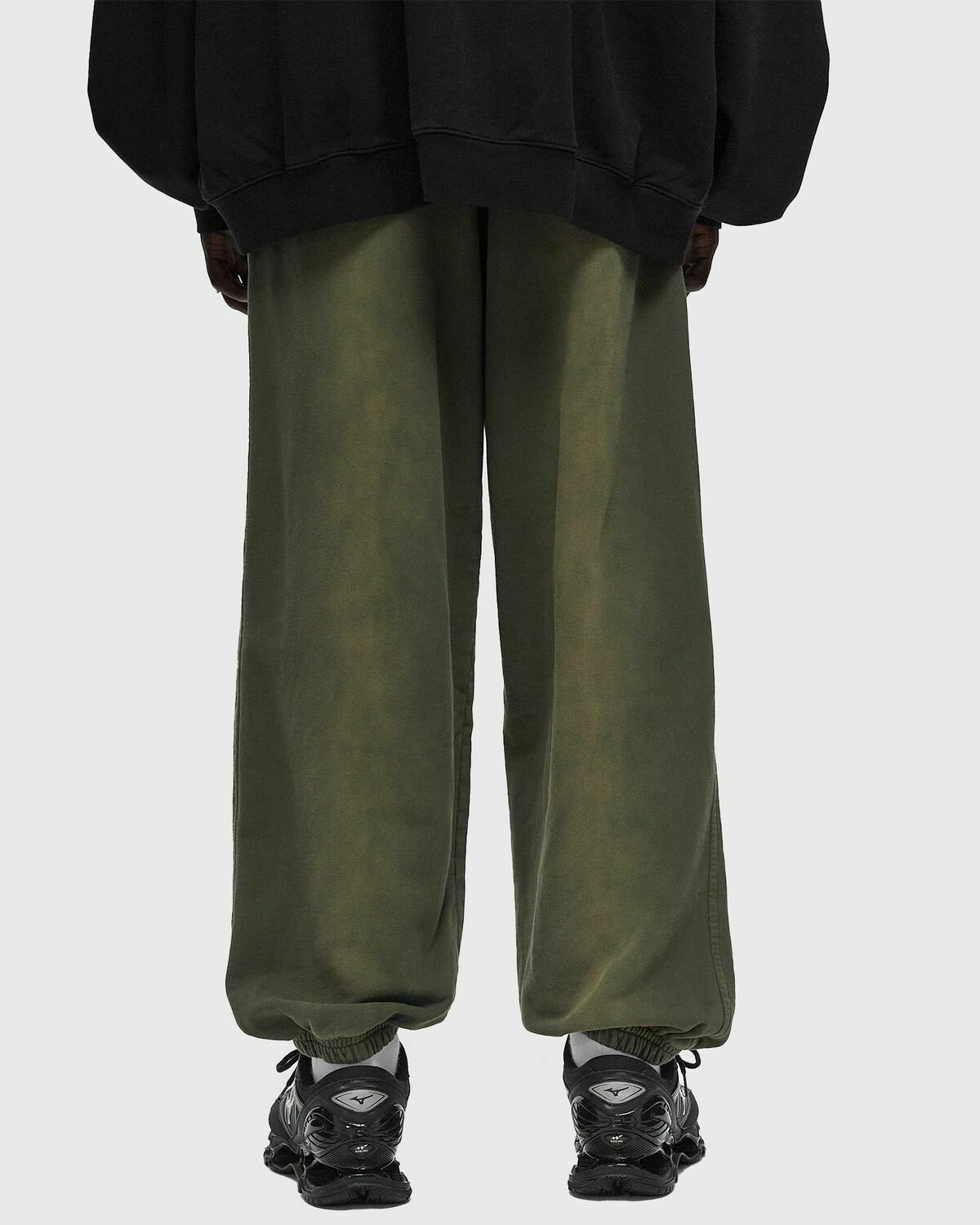 032c Spliced Soft Jogger Green Sweatpants