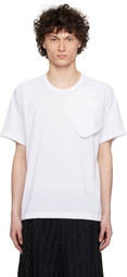 Comme des Garçons Homme Plus White Polyester Jersey T-shirt