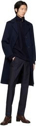 Maison Margiela Navy Milano Coat