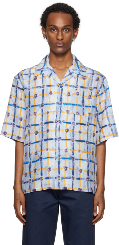 Photo: Marni Blue Saraband Shirt