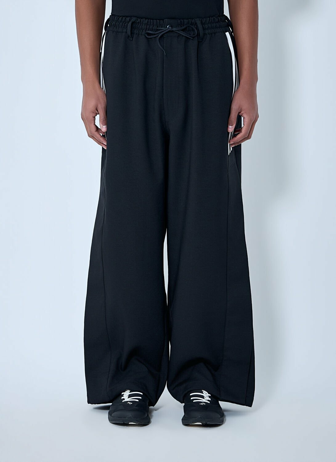 Y-3 Drawstring Wide-Leg Pants