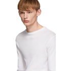 Maison Margiela Three-Pack White Long Sleeve T-Shirt