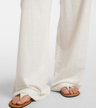 The Row Faz linen-blend wide-leg pants