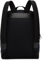 Paul Smith Navy Canvas Travel Backpack