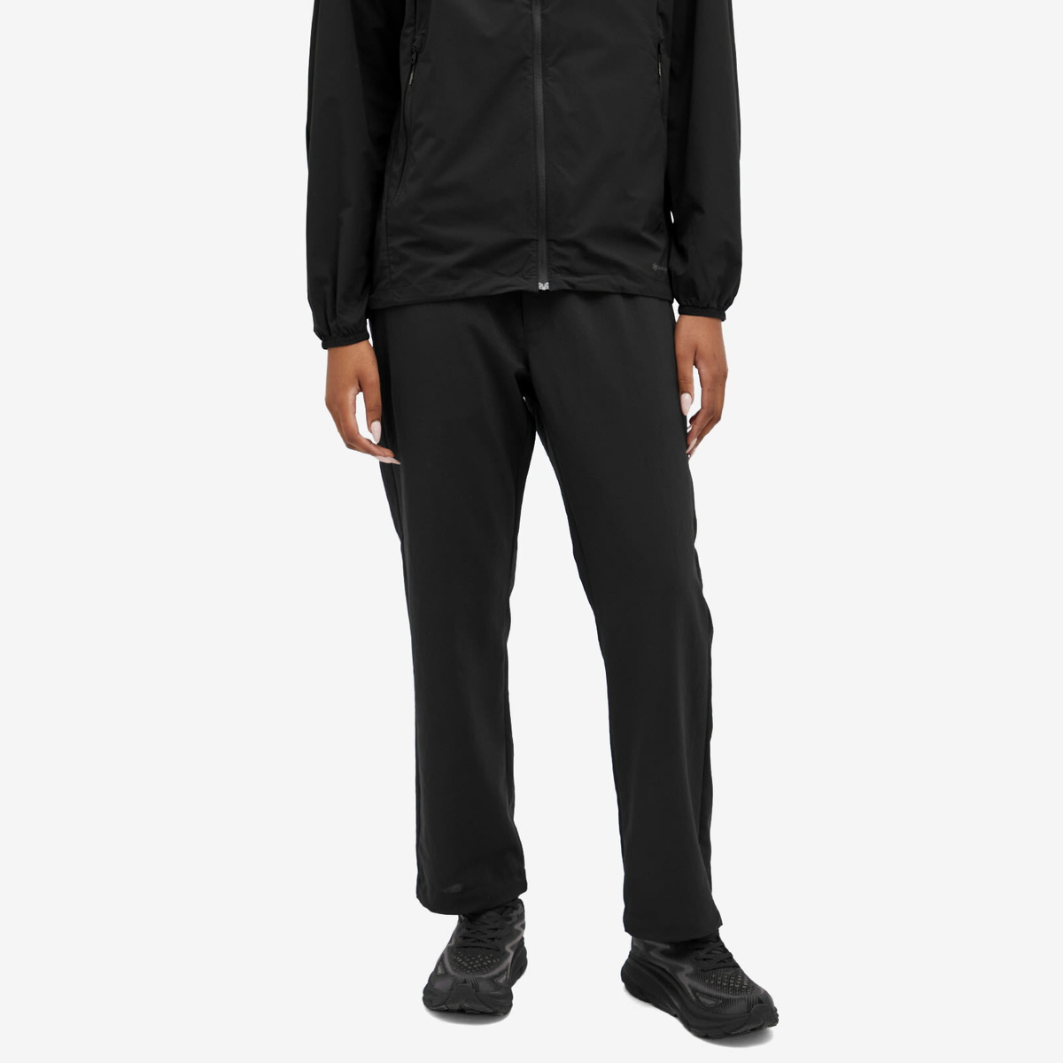 Snow Peak Women's Light Poplin Trousers in Black