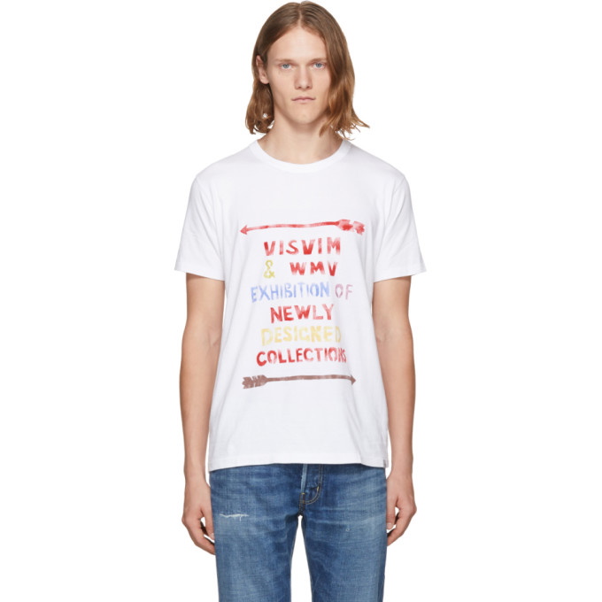 Photo: Visvim White Vintage Stencil T-Shirt