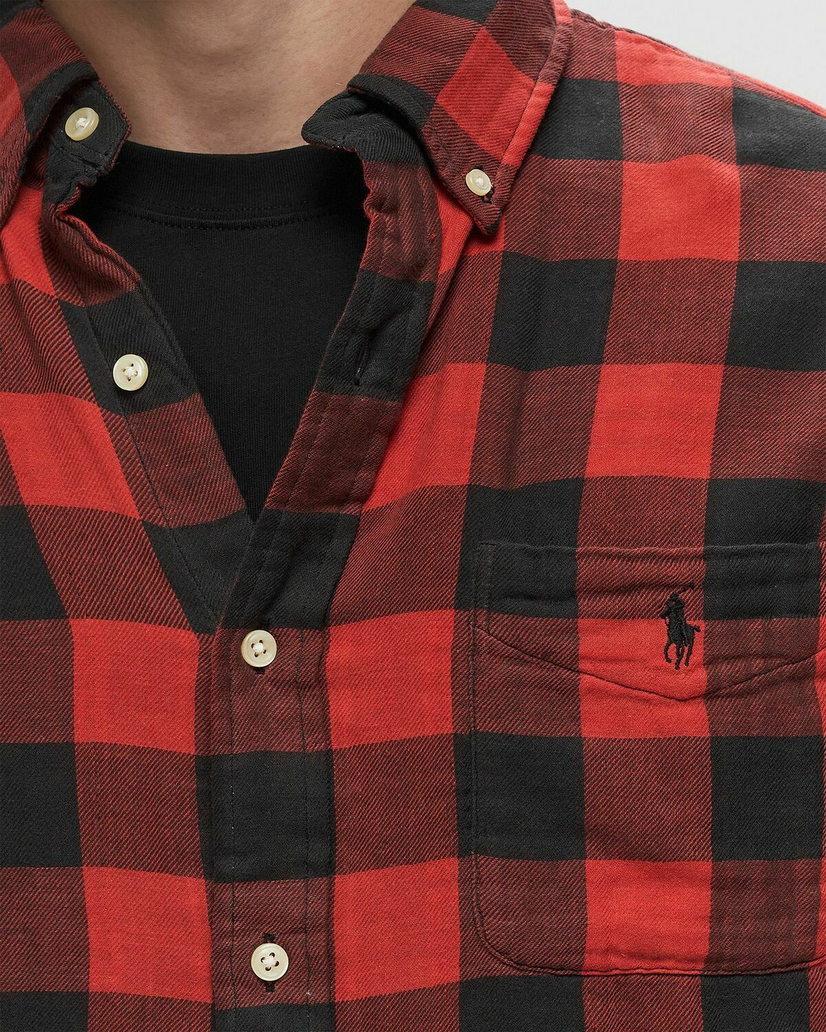Polo Ralph Lauren Long Sleeve Sport Shirt Red Longsleeves Polo Ralph Lauren