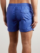 La Paz - Straight-Leg Short-Length Recycled Swim Shorts - Blue