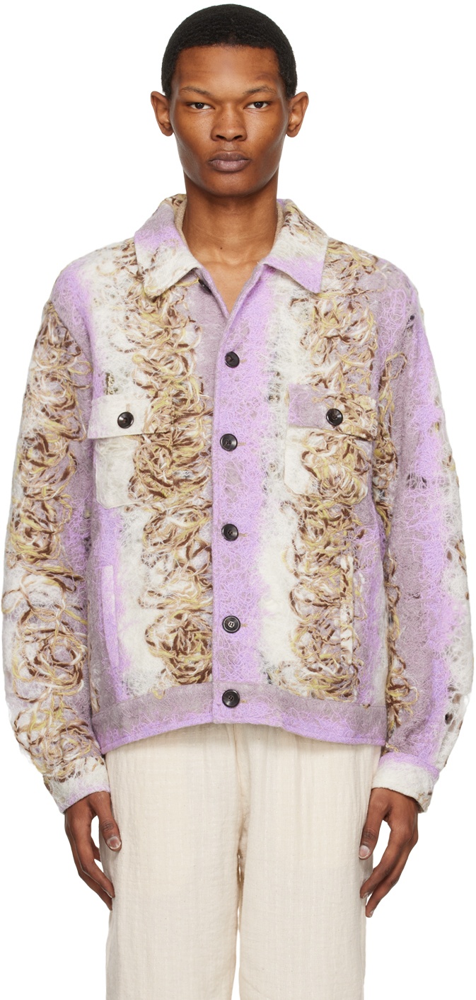 VITELLI Purple Button Shirt Vitelli