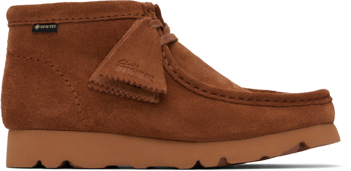Clarks Originals Tan Wallabee Gore-Tex Boots Clarks Originals