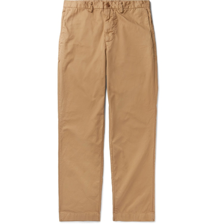 Photo: Save Khaki United - Cotton-Twill Trousers - Brown