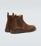 Brunello Cucinelli Suede Chelsea boots