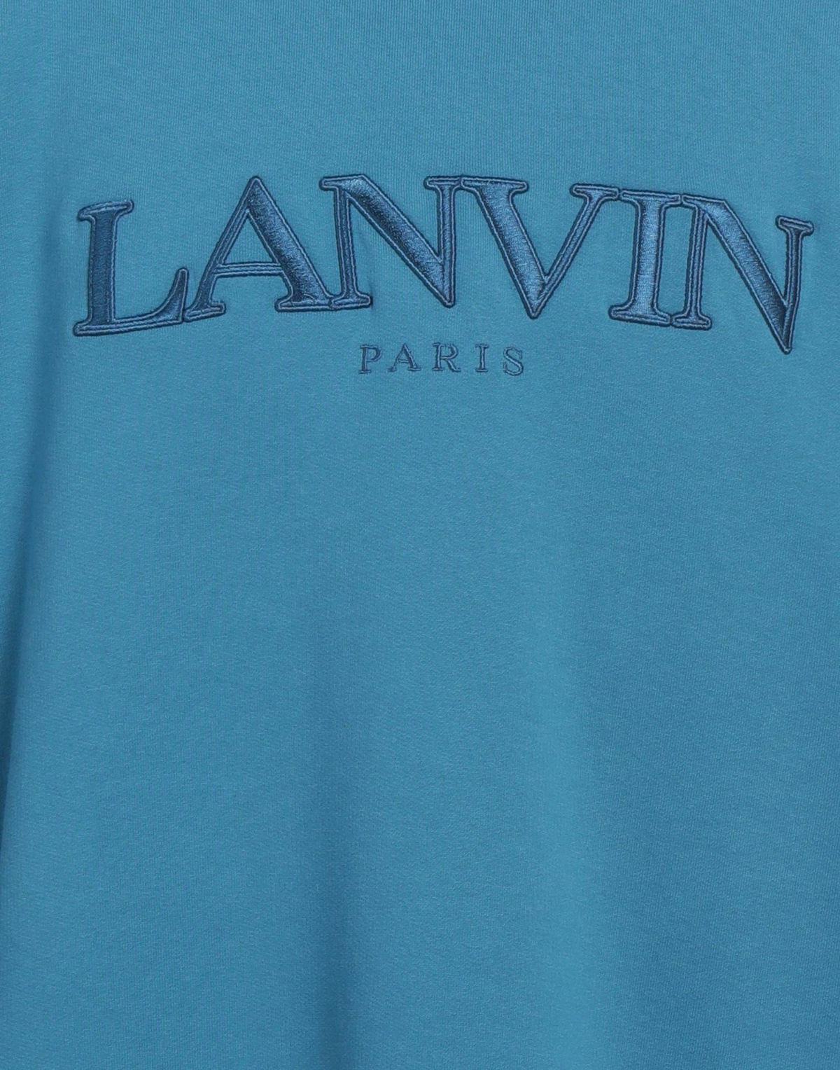 Lanvin Mens Sweatshirt Azure