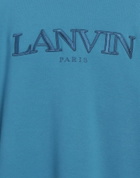Lanvin Mens Sweatshirt Azure