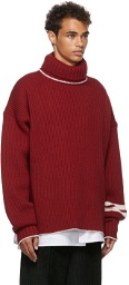 UNIFORME Roll Neck Virgin Wool & Cashmere Sweater