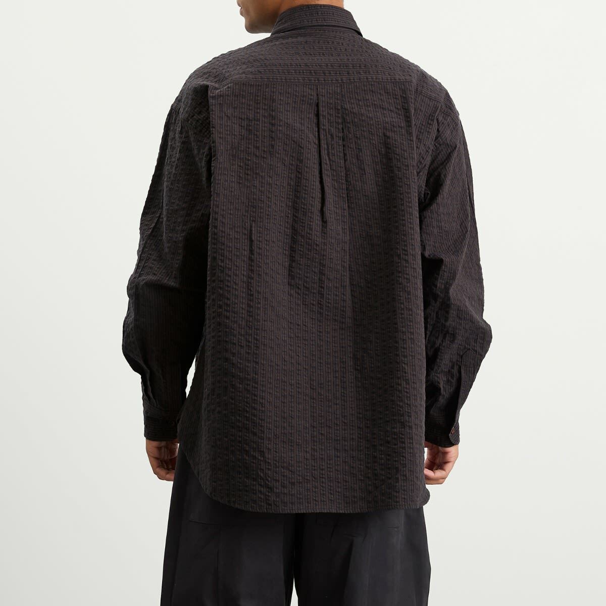 Sage Nation Men's Chisholm Check Shirt in Navy Brown Check