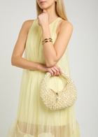 Staud Reef Bead-embellished Crochet top Handle bag - Cream - One Size
