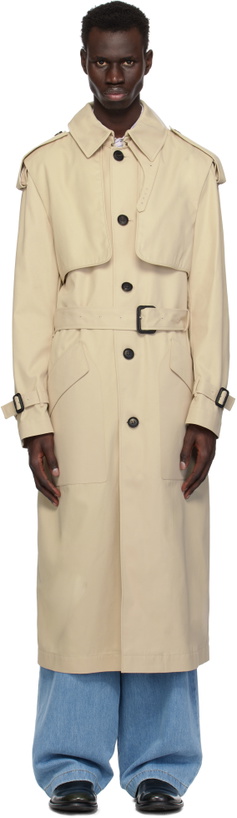 Photo: MACKAGE Beige Beau Trench Coat