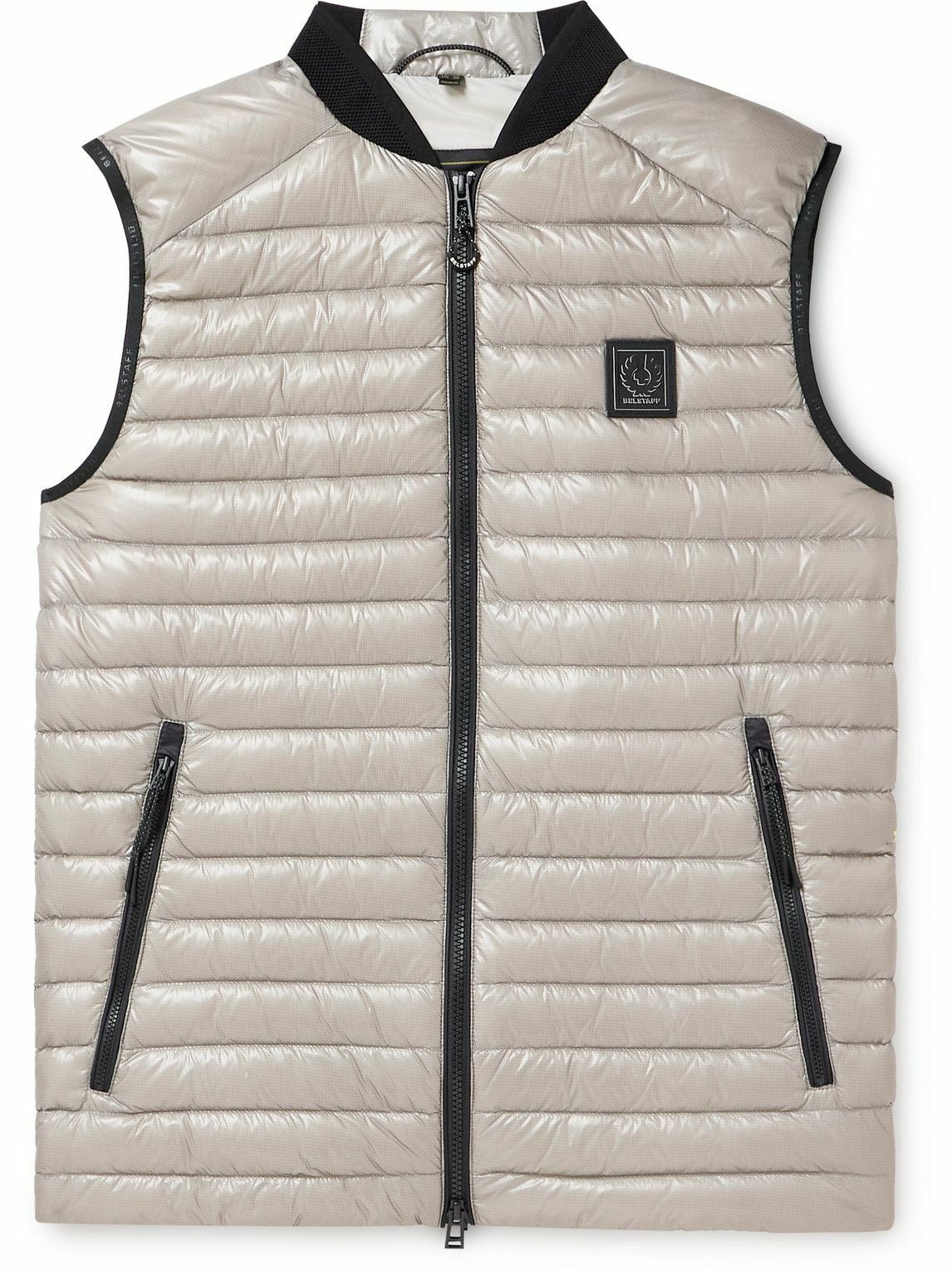Photo: Belstaff - Airspeed Quilted Ripstop Down Gilet - White