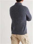 Brunello Cucinelli - Cashmere Half-Zip Sweater - Gray