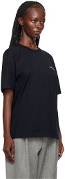 Comme des Garçons Homme Plus Black Printed Long Sleeve T-Shirt