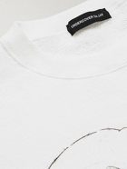Undercover - Neon Genesis Evangelion Printed Cotton-Jersey Sweatshirt - White