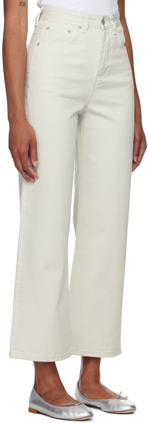 Youth Off-White Wide-Leg Jeans