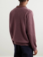 Paul Smith - Cashmere Half-Zip Sweater - Purple