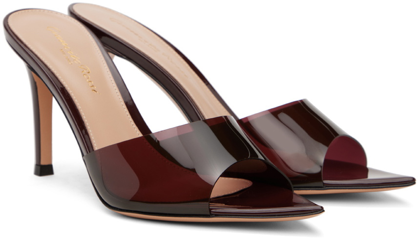 【関税込み】Gianvito Rossi レッド Elle 85 ヒールサンダル Gianvito Rossi Red Elle 85 Heeled Sandals Gianvito Rossi