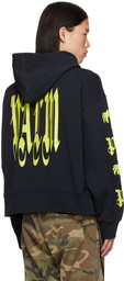 Palm Angels Black Vertigo Hoodie