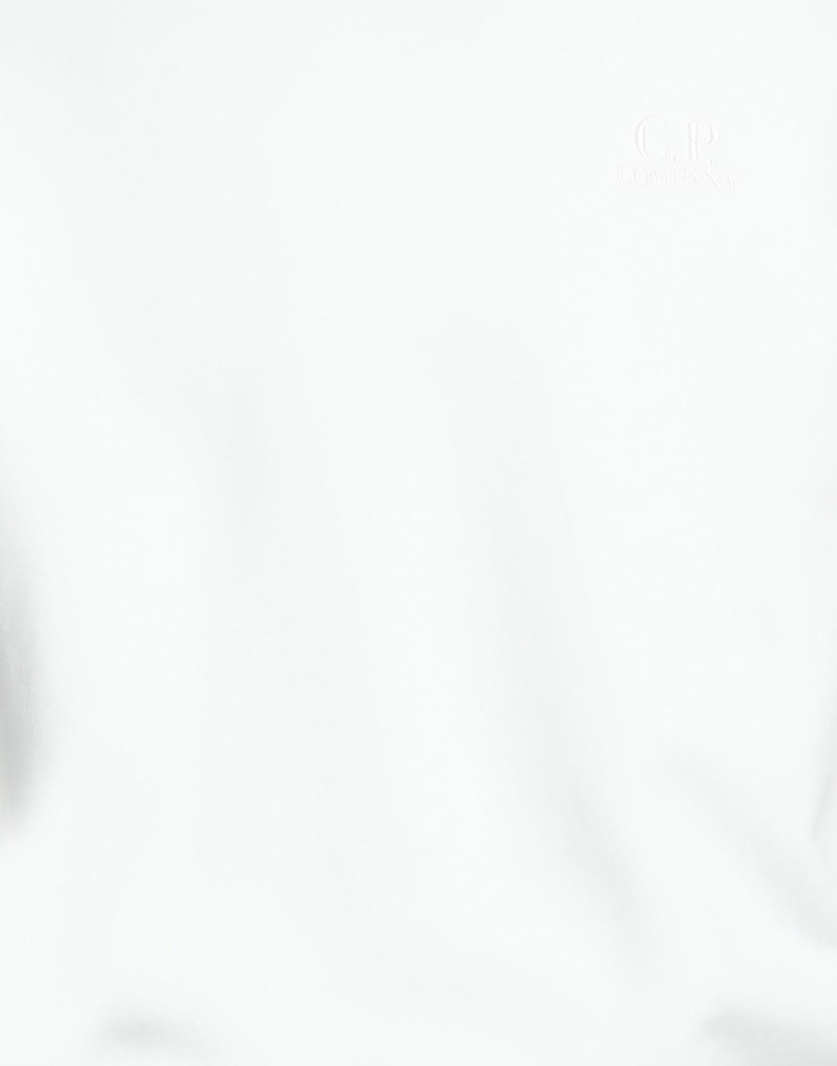 C. p. Company Mens Sweatshirt in White