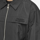 Alexander McQueen Men's Couture Logo Jacket in Black