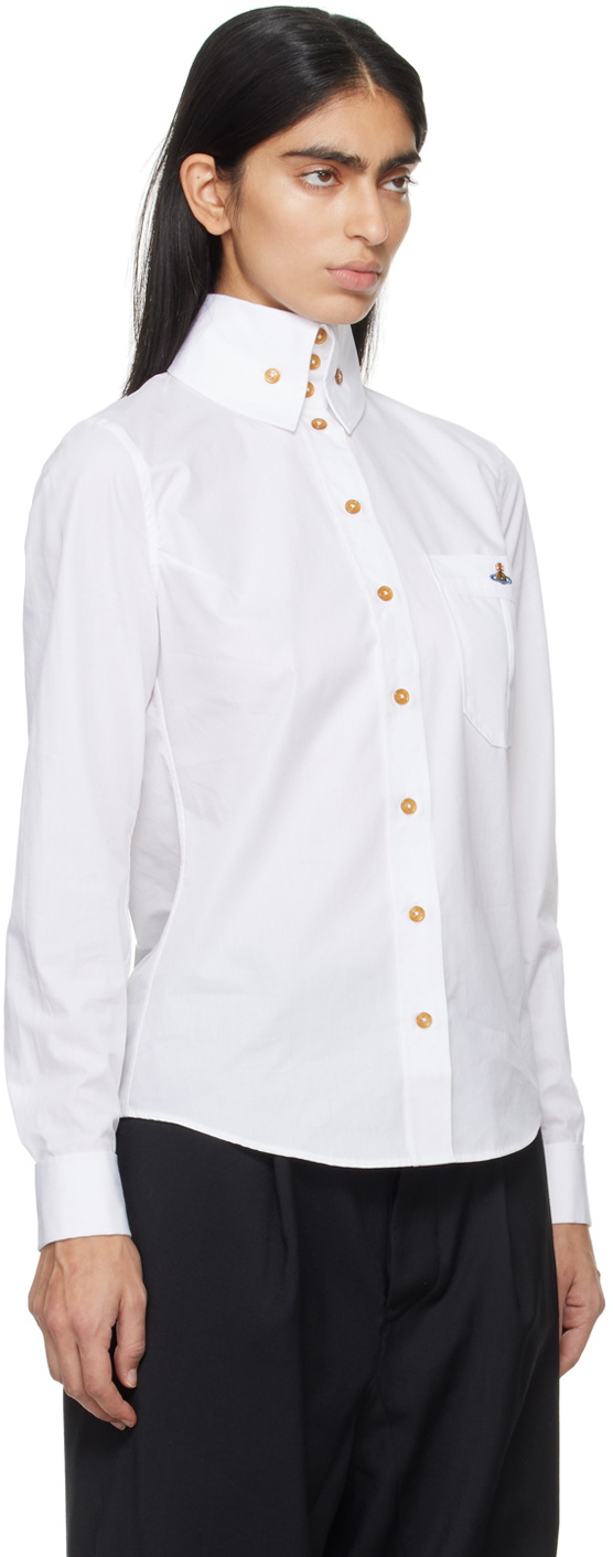 Vivienne Westwood White Classic Krall Shirt Vivienne Westwood