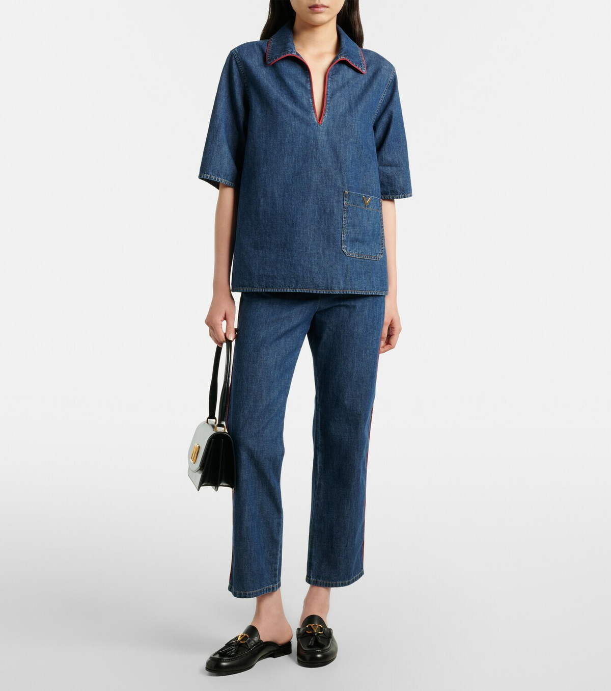 Valentino VGold straight jeans