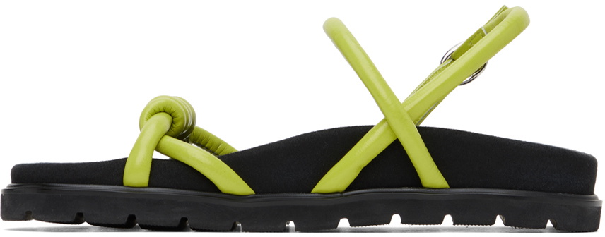 Reike Nen Green Knotted Sandals