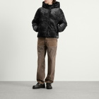 Dime Men's Wavy Puffer in Smoke Black