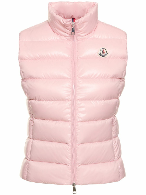 Photo: MONCLER Ghany Nylon Laquè Down Gilet