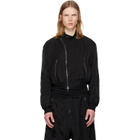 Julius Black Unchain Bomber Jacket